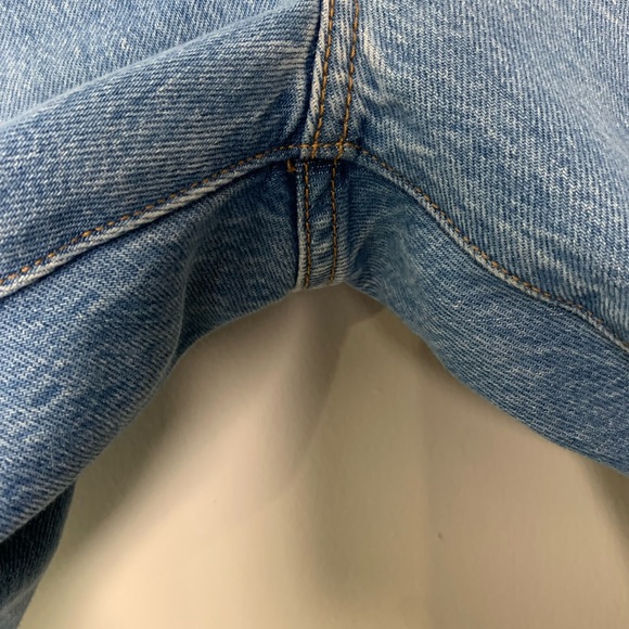 Women’s Levi Premium Denim Cotton Tapered Cotton Wedgie Jeans SZ 27 - Picture 3 of 6